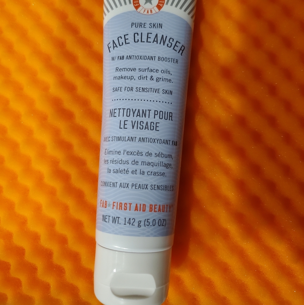 First aod beauty face cleanser